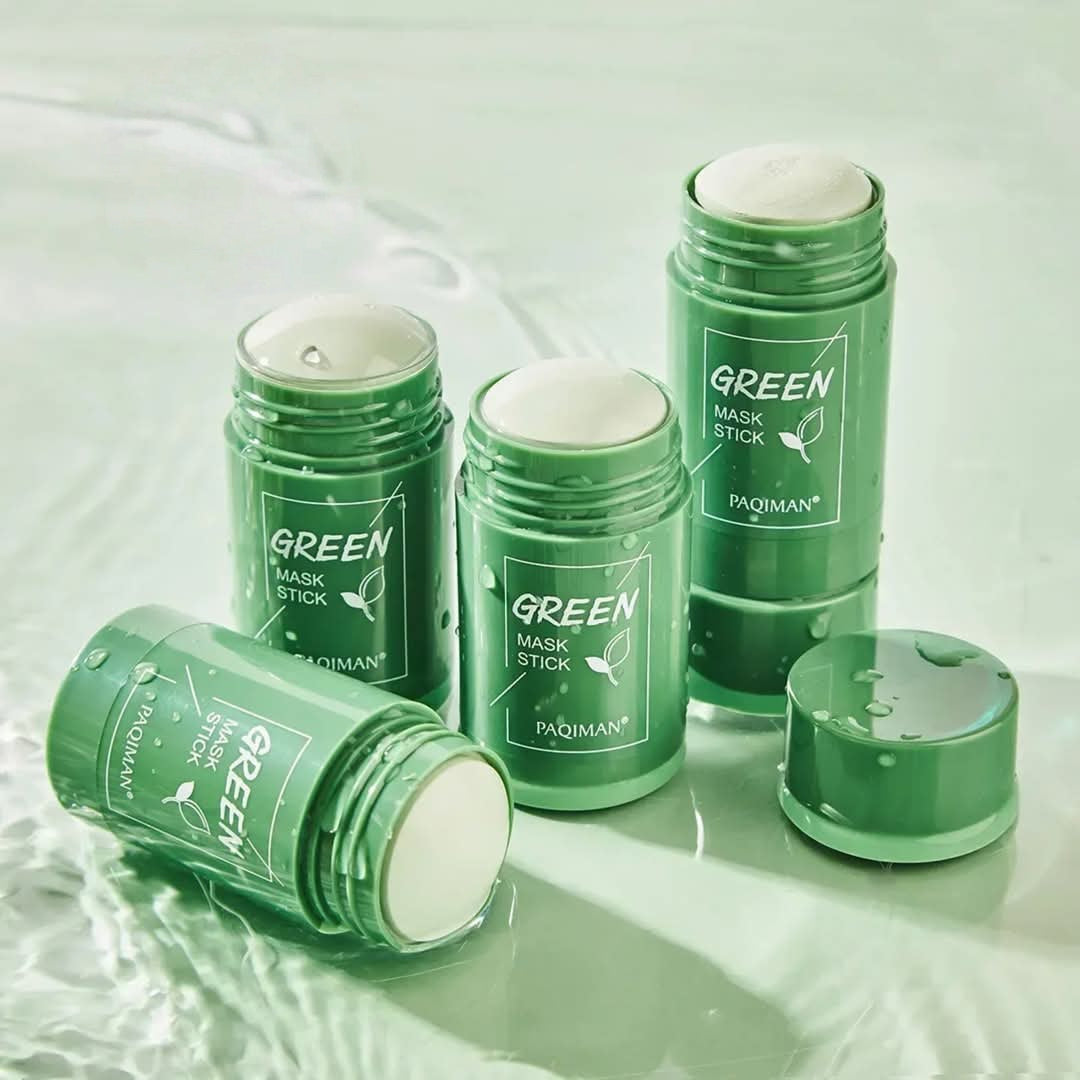 Soin de visage naturel au thé vert – Green Mask Stick