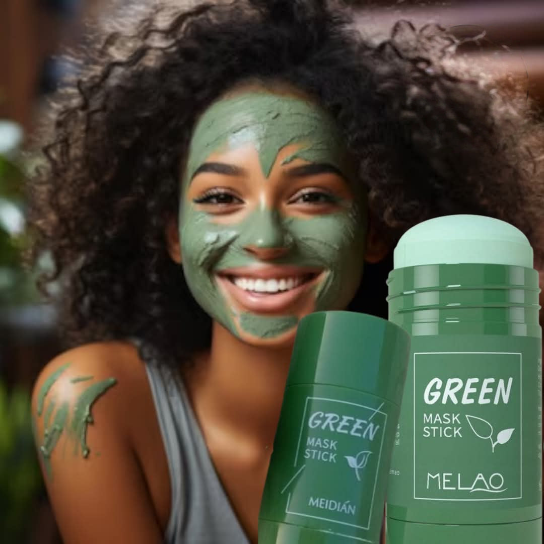 Soin de visage naturel au thé vert – Green Mask Stick