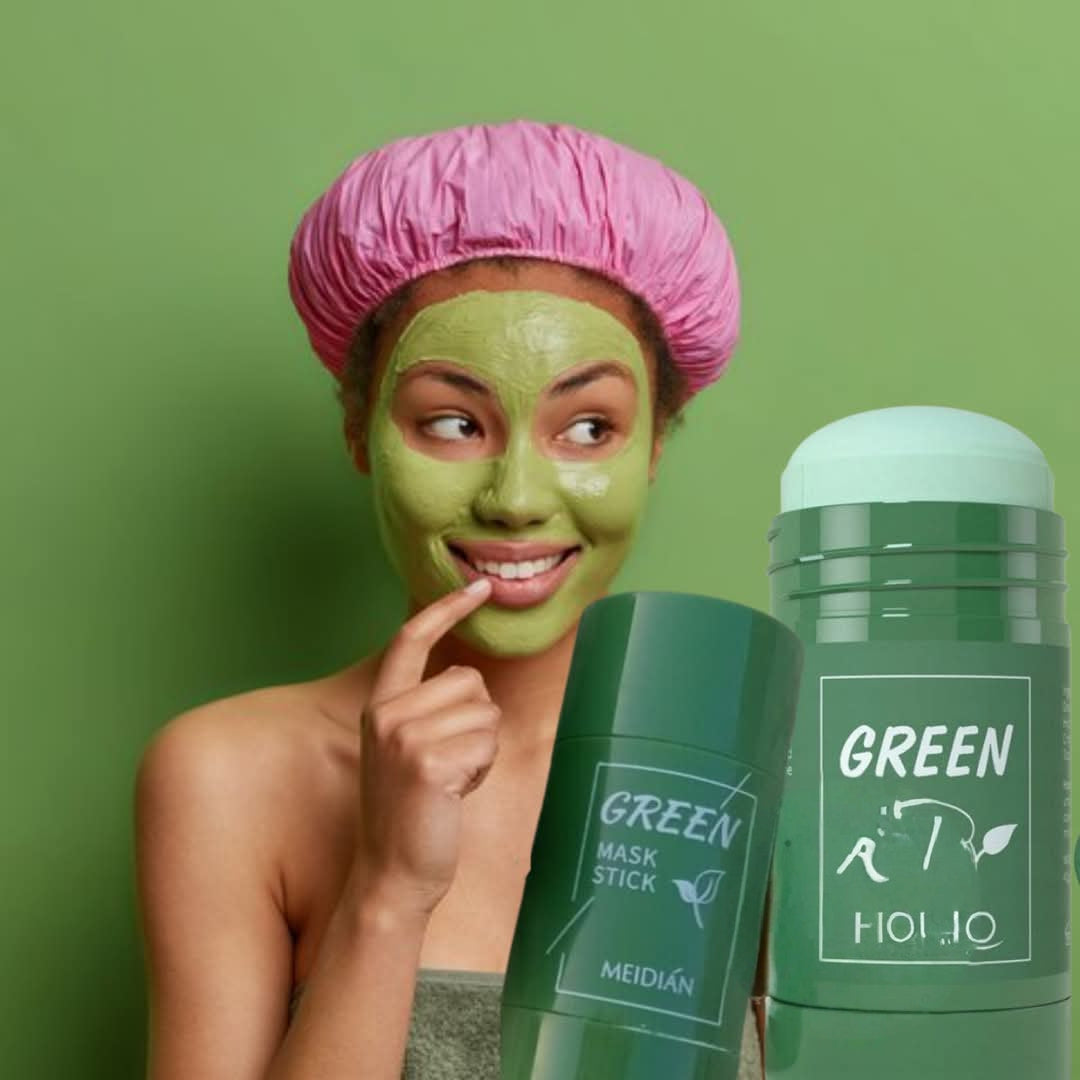 Soin de visage naturel au thé vert – Green Mask Stick